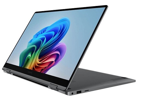 Ноутбук Samsung Galaxy Book 5 360 15.6" (Intel Core Ultra 5 226V, Intel Arc Graphics) 16ГБ, 512ГБ SSD, Windows 11 Home, серый (NP750QHA-KA1HK)
