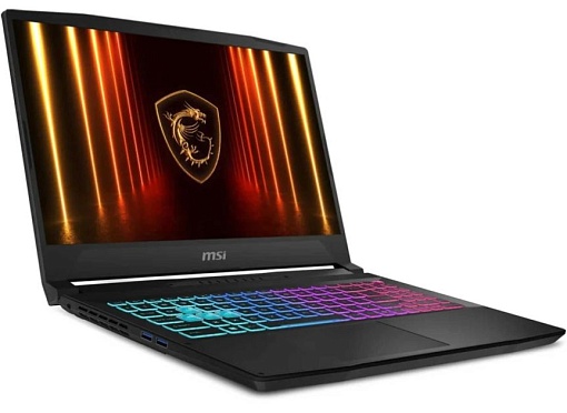 Ноутбук MSI Katana 15 HX B14WFK-494XPL  15.6" (Intel Core i5 14450HX, NVIDIA GeForce RTX 5060) 16ГБ, 512ГБ SSD, noOS, черный (9S7-1587C1-494)