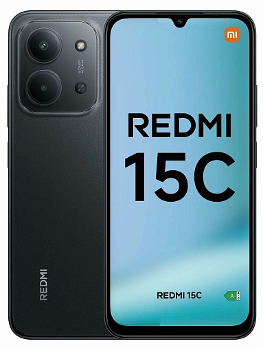 Смартфон Xiaomi Redmi 15C 8/256 ГБ, черный