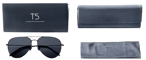 Солнцезащитные очки Xiaomi TS Nylon Polarized Sunglasses, черный (TSS101-2) Pilot Model