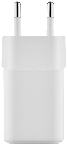 Cетевое зарядное устройство uBear Bridge USB-C, 30 Вт, GaN + Super Fast Charging, белый