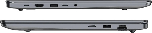 Ноутбук Tecno Megabook K15SDA 15.6" (AMD Ryzen 5 7430U, AMD Radeon Graphics) 16 ГБ, 1ТБ SSD, Windows 11 Home, серый (71005000256)