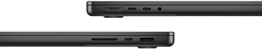 Ноутбук Apple MacBook Pro 14" (2025) (M5 10C CPU, 10C GPU) 16 ГБ, 1 Тб SSD, чёрный космос (MDE14)