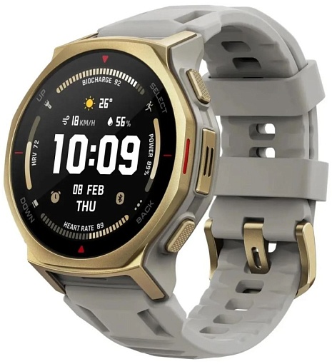 Смарт-часы Amazfit T-Rex 3 Pro 44 мм, Arctic Gold (A2549)