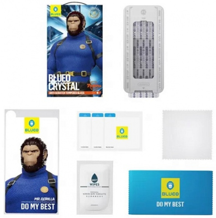 Защитное стекло BlueO Crystal Anti-Scratch Anti-Static для iPhone 16 Pro Max / iPhone 17 Pro Max (+installerPro) (BL036-16pro-6.3)