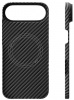 Чехол VLP Kevlar Case с MagSafe для iPhone Air, черный (1058068)