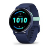 Смарт-часы Garmin Vivoactive 5 синие с металлически-синим безелем и силиконовым ремешком (010-02862-12)