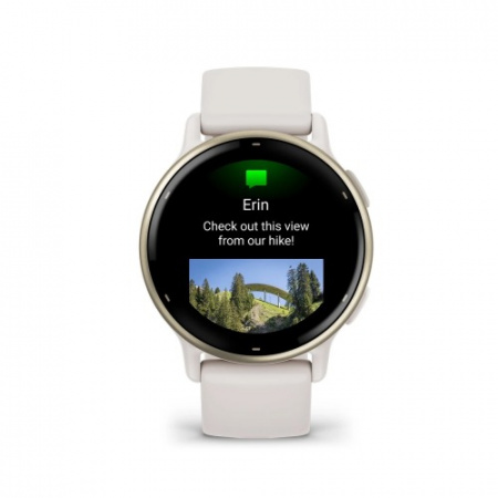 Смарт-часы Garmin Vivoactive 5, Ivory / Cream Gold (010-02862-11)