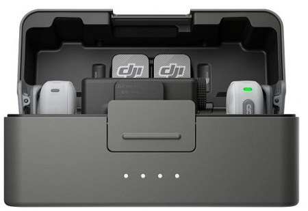 Беспроводной микрофон DJI Mic Mini 2 (2 TX + 1 RX + Charging case), черный