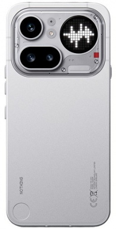 Смартфон Nothing Phone (4a) Pro 8/256ГБ, серебристый EU