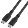 Кабель uBear Trend Cable USB-C — USB-C, 2.4 м., 140W, нейлон черный
